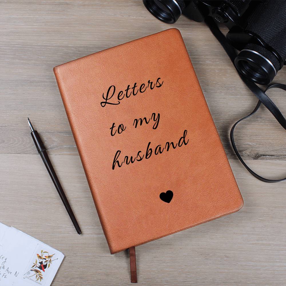 LETTERS TO MY HUSBAND - Graphic Leather Journal