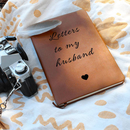 LETTERS TO MY HUSBAND - Graphic Leather Journal