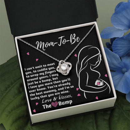 MOM-TO-BE -  "You're Already The Best Mommy." - Love Knot Necklace