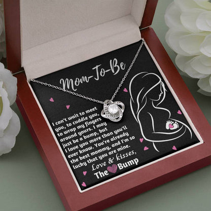 MOM-TO-BE -  "You're Already The Best Mommy." - Love Knot Necklace