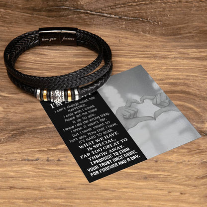 I'M SORRY - Love You Forever Bracelet