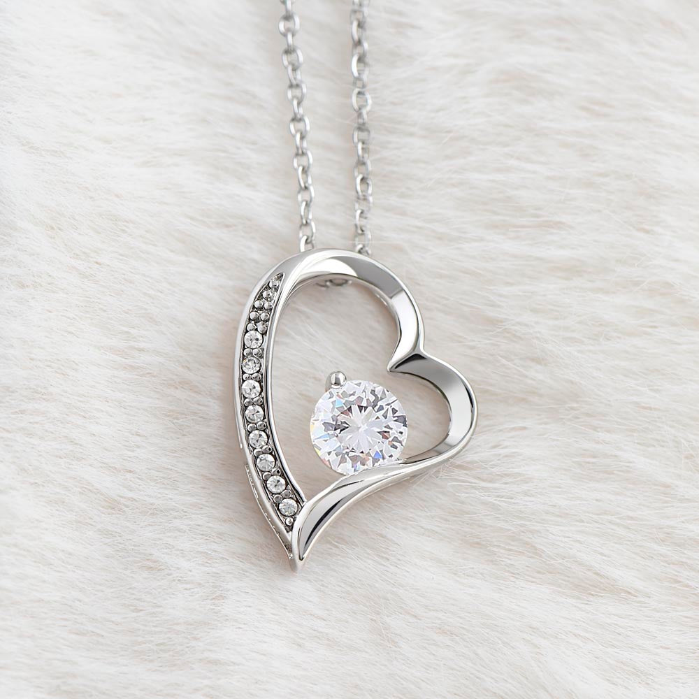 To My Mother-In-Law - "You Are My Bonus Mom." - Forever Love Necklace