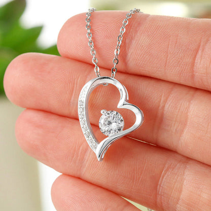 To My Beautiful Soulmate - "Not Meeting You Sooner is My Only Regret." - Forever Love Necklace