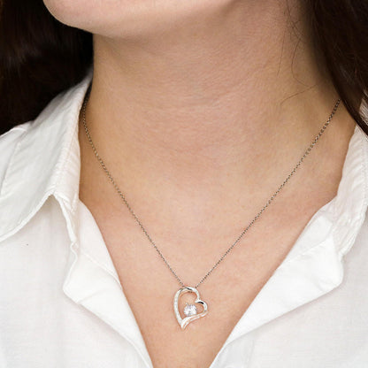 To My Incredible Mother-In-Law - "I am So Thankful For You." - Forever Love Necklace