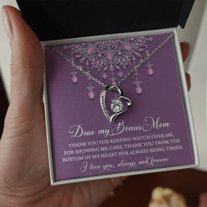 DEAR MY BONUS MOM - "Thank you..." - Forever Love Necklace