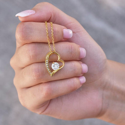 PROMISE NECKLACE - "I Promise to Love You More and More." - Forever Love Necklace